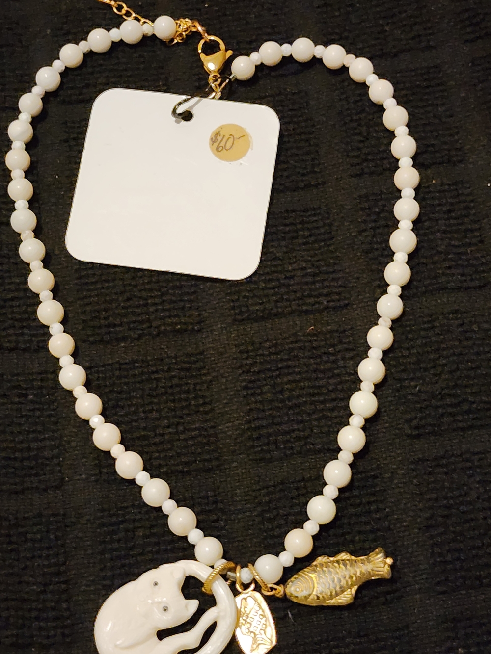 Susan Burch Handmade Cat Necklace - Picture 3 of 11